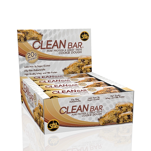 All Stars Cleanbar (12x60g) Double Chocolate Chunk