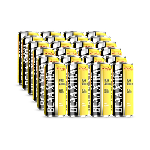 Activlab BCAA Xtra Drink + Caffeine (24x250ml) Apple