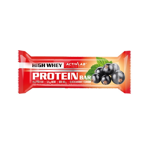 Activlab High Whey Protein Bar (24x80g) Vanilla